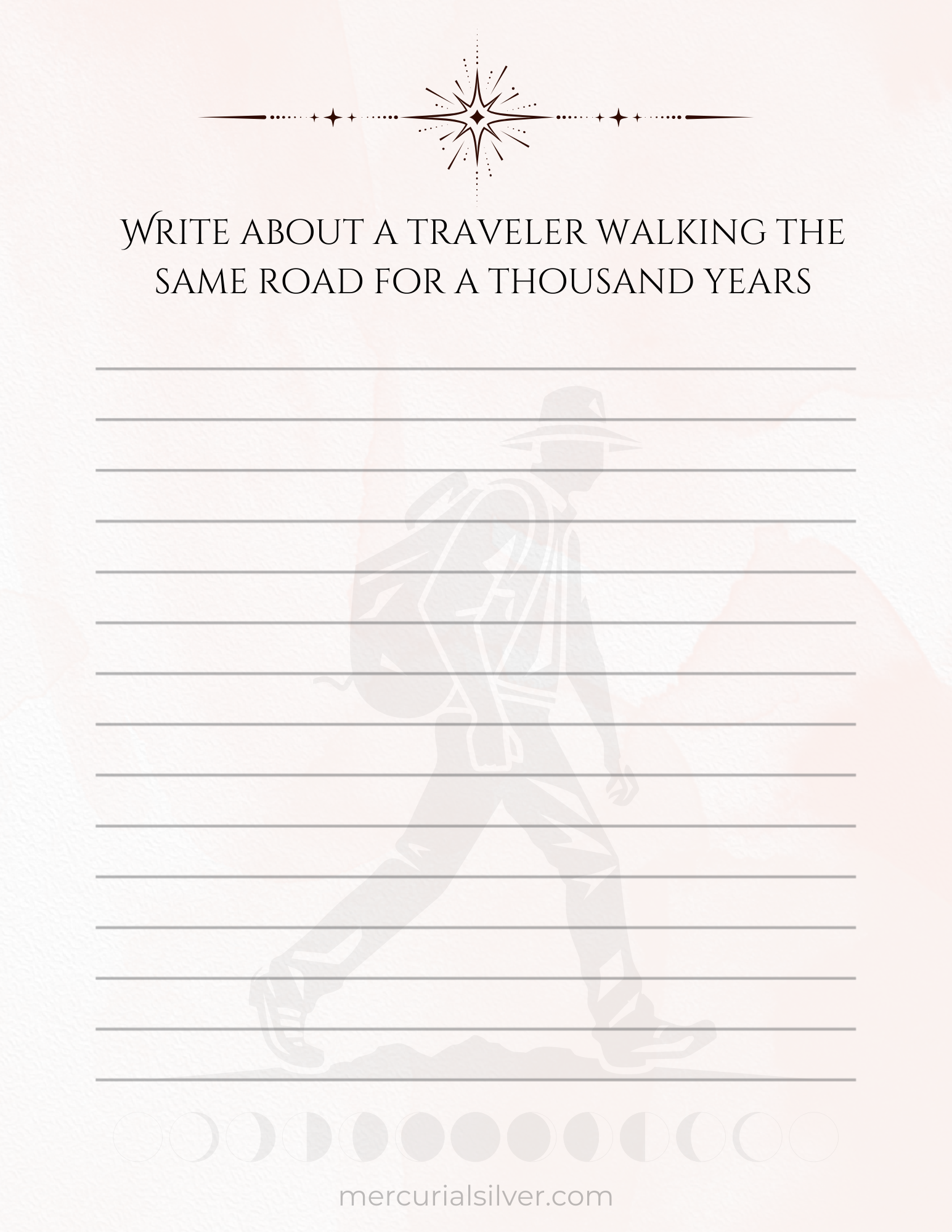 30-Day Fantasy-Themed Writing Prompts — Digital Workbook