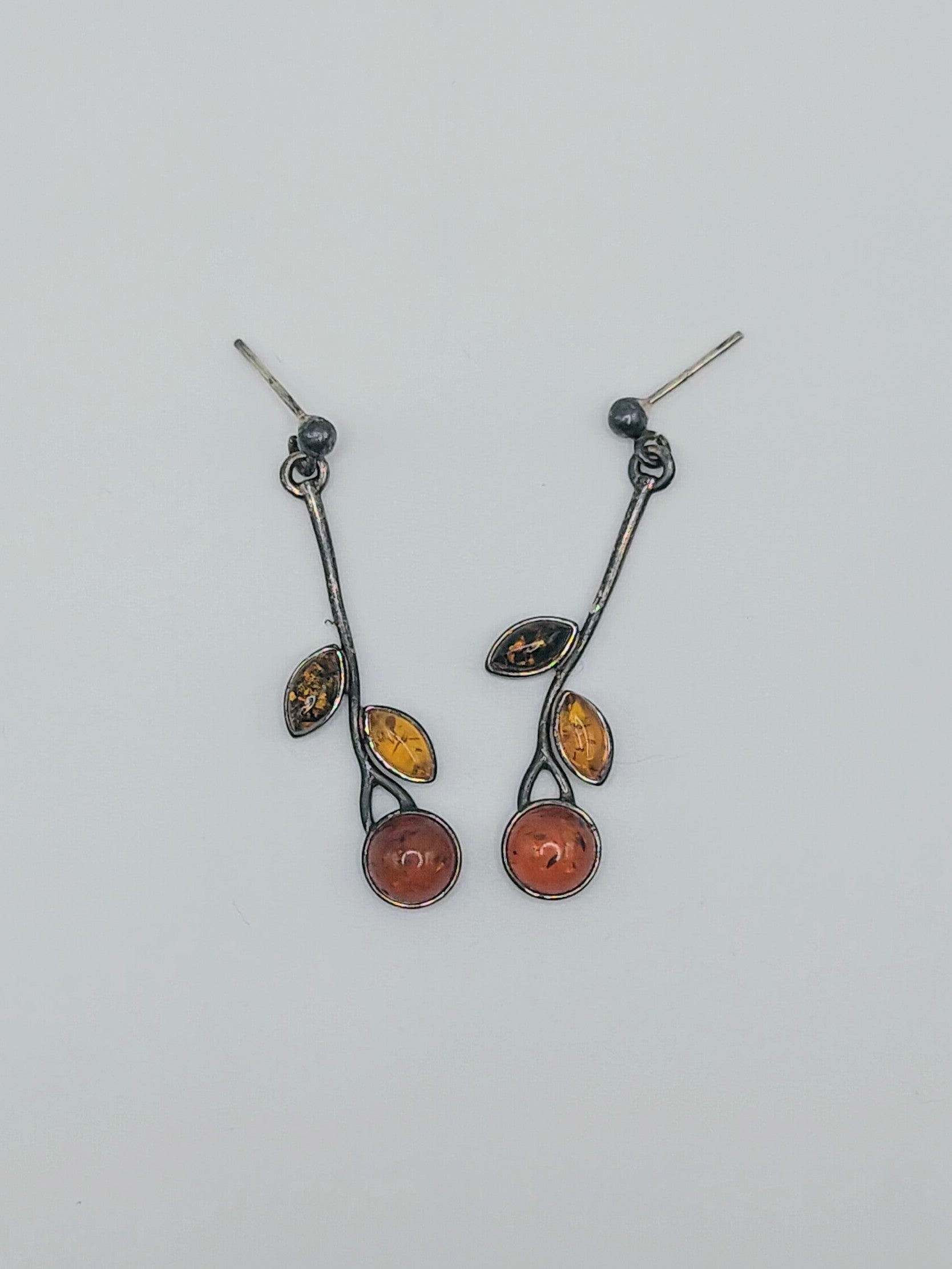 Amber Vine Earrings