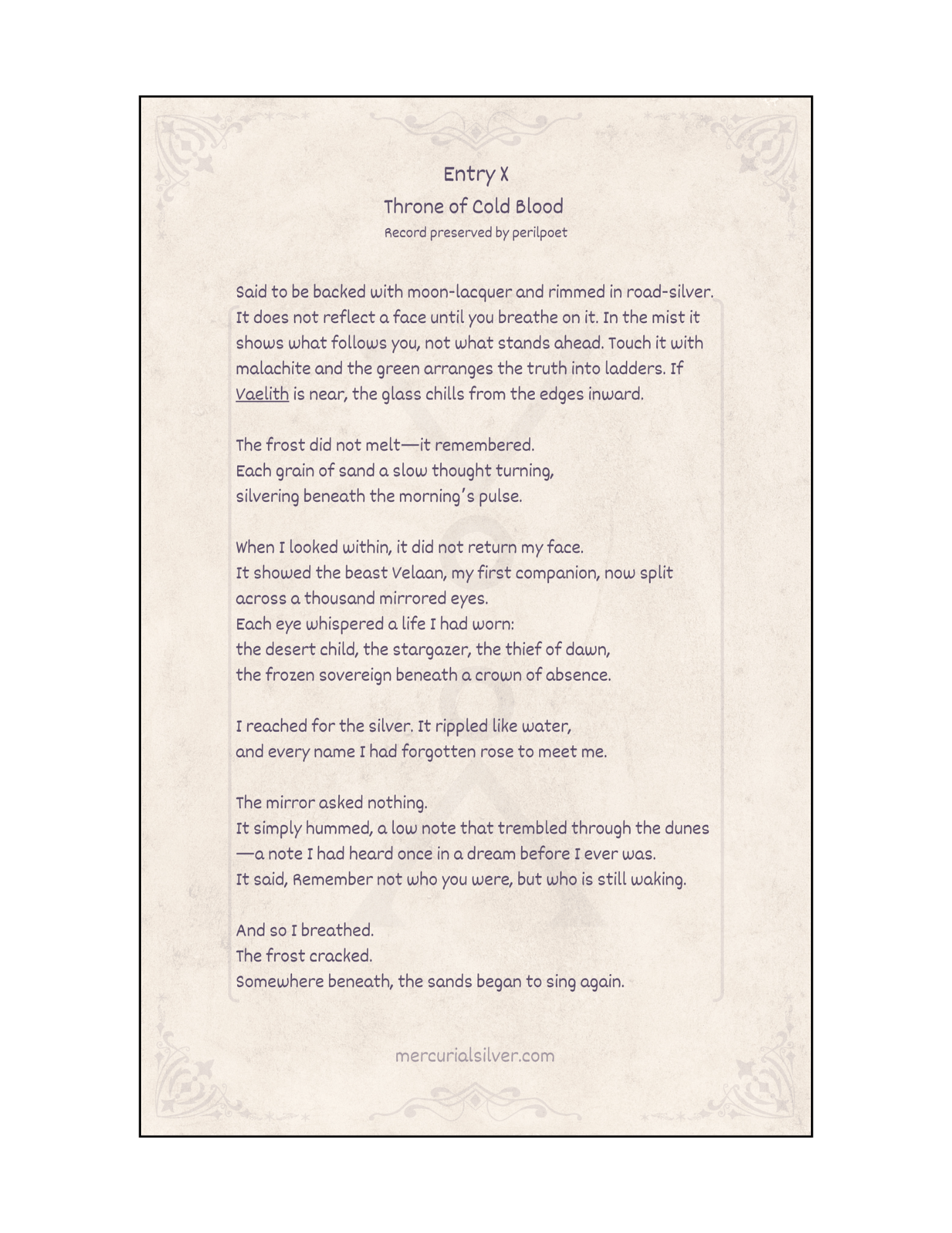 Mirror of Velaan – Vintage Chinese Jadeite & Sterling Silver Hand Mirror