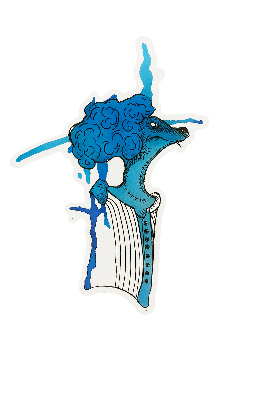 Throne of Cold Blood - Bubble-Free Vinyl Sticker