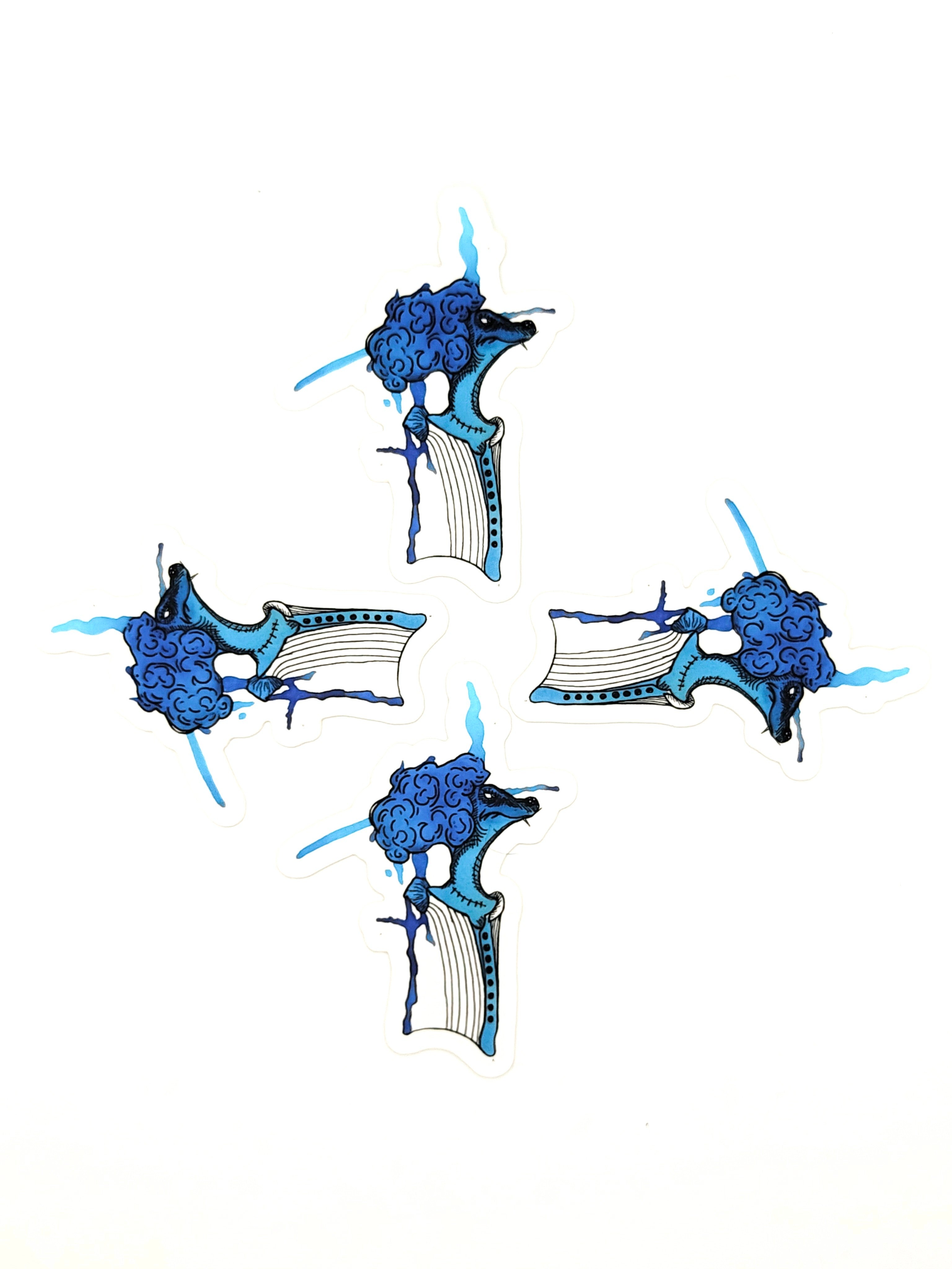 Throne of Cold Blood - Bubble-Free Vinyl Sticker