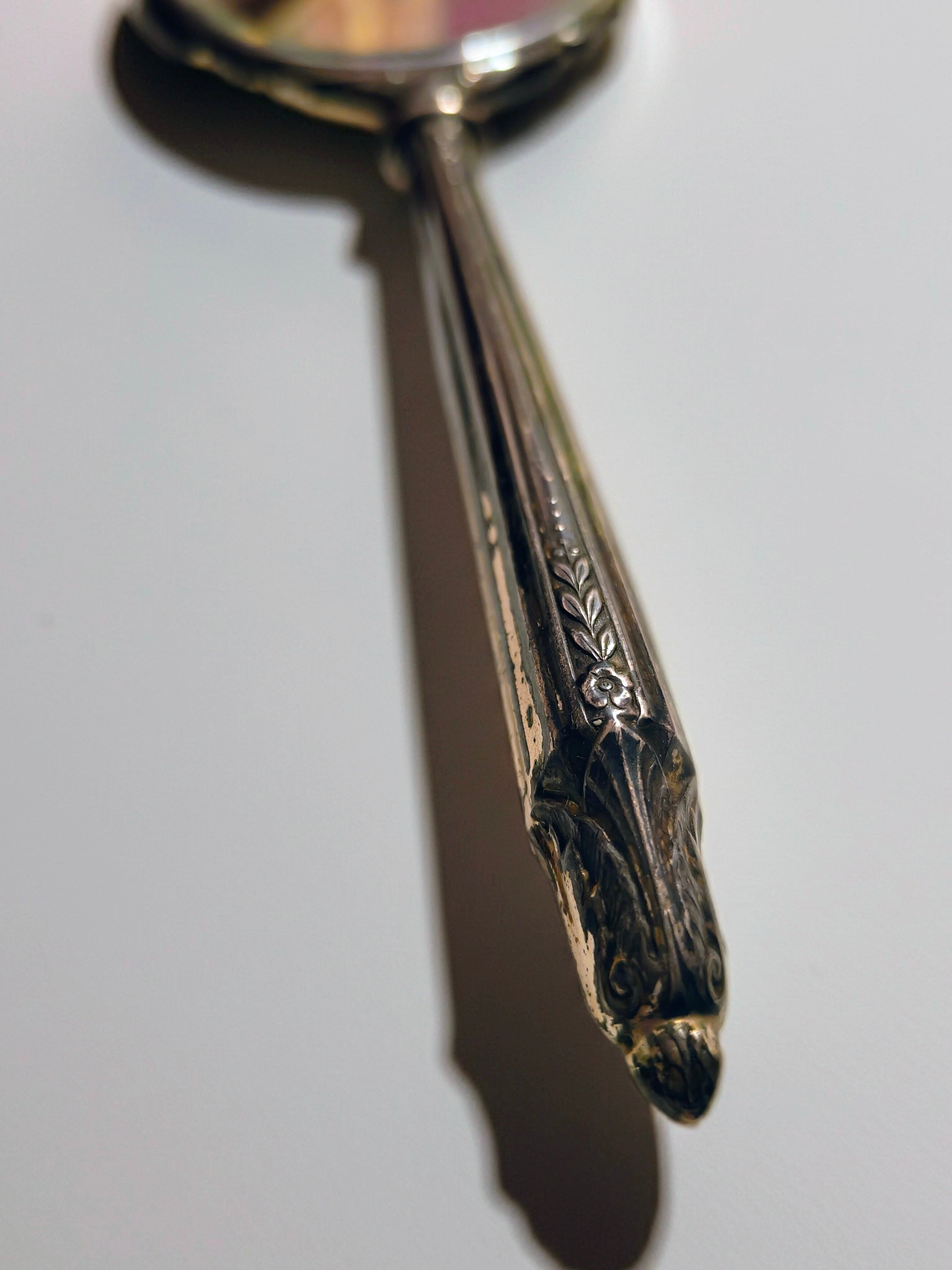 Saart Brothers Silver Hand Mirror