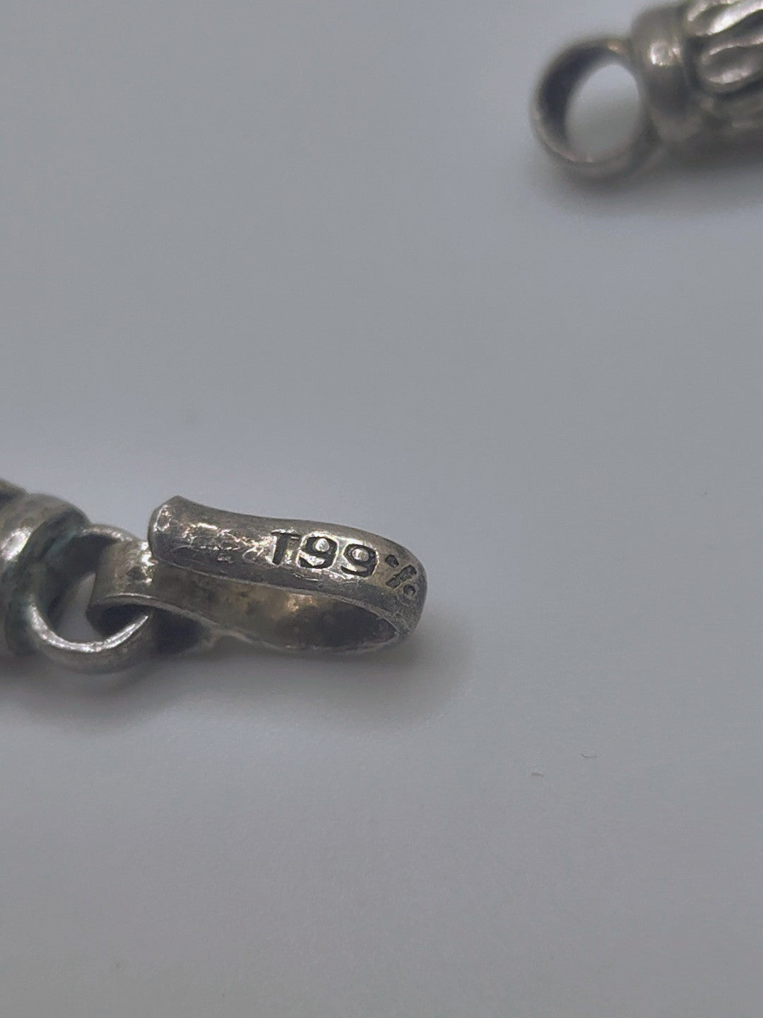 Moonseed Fine Silver Bead Necklace — Vintage .999, 39.52g