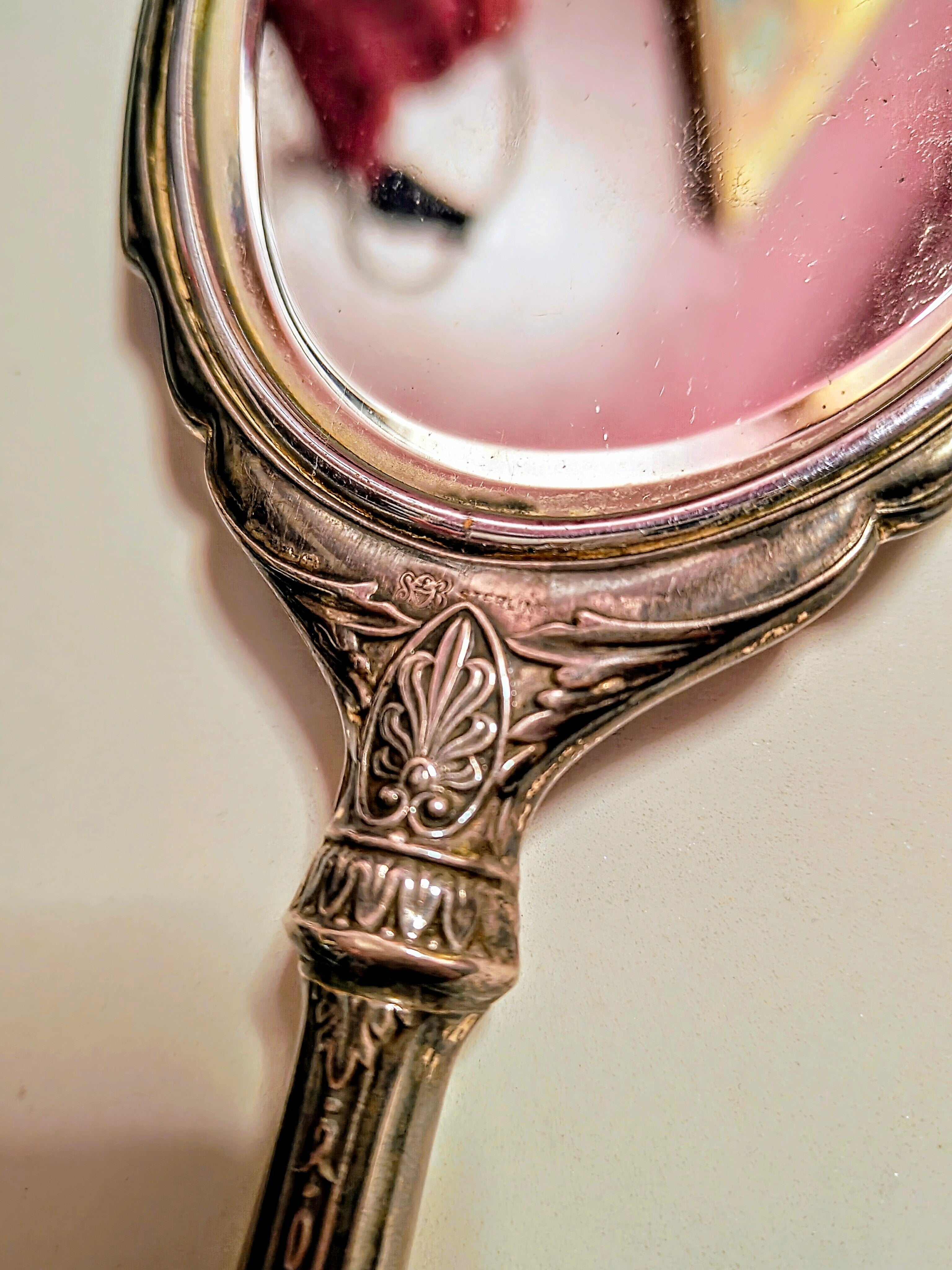 Saart Brothers Silver Hand Mirror