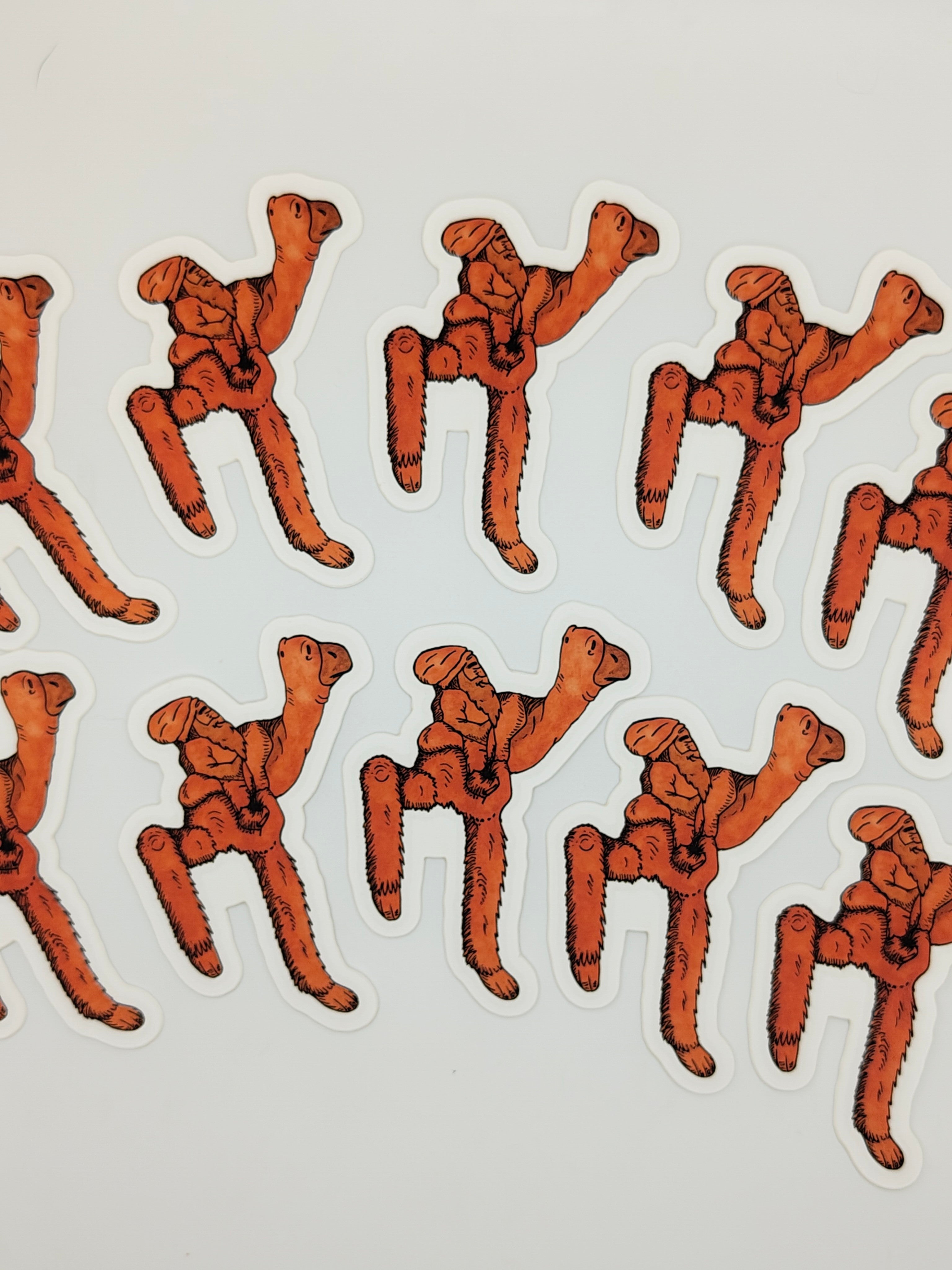 Desert Dreamwalker - Bubble-Free Vinyl Sticker