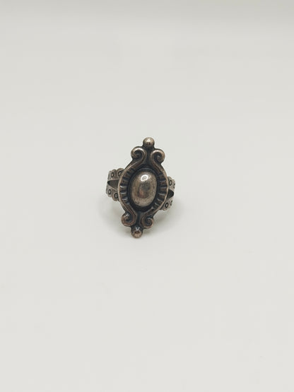 The Sanctum Eye — Sterling Silver Ring, Size 5 (3.94g)