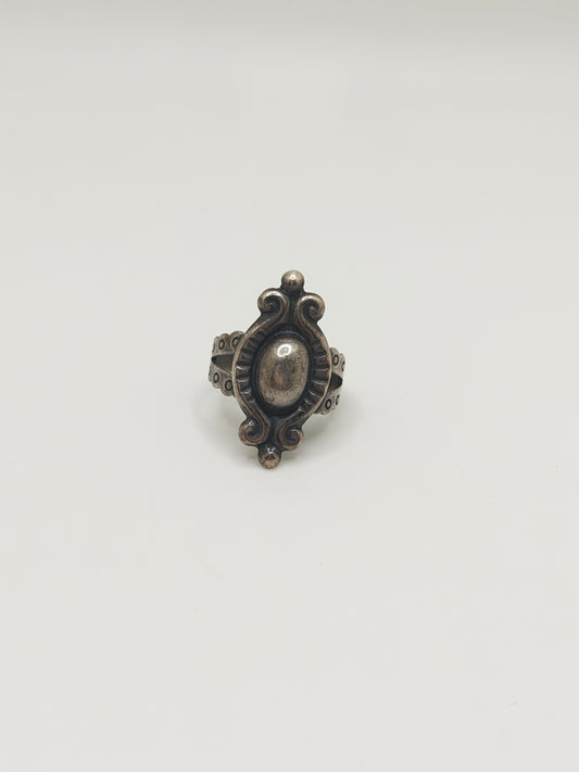 The Sanctum Eye — Sterling Silver Ring, Size 5 (3.94g)