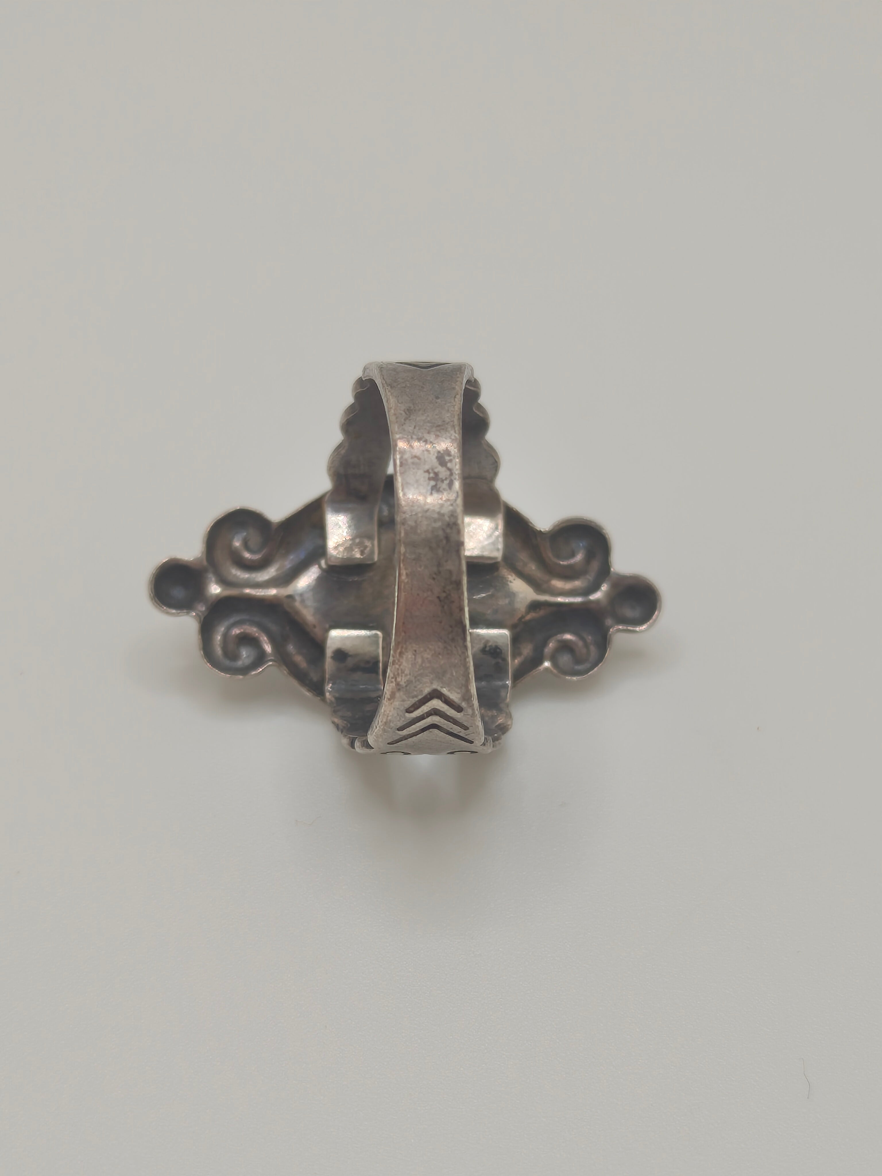 The Sanctum Eye — Sterling Silver Ring, Size 5 (3.94g)