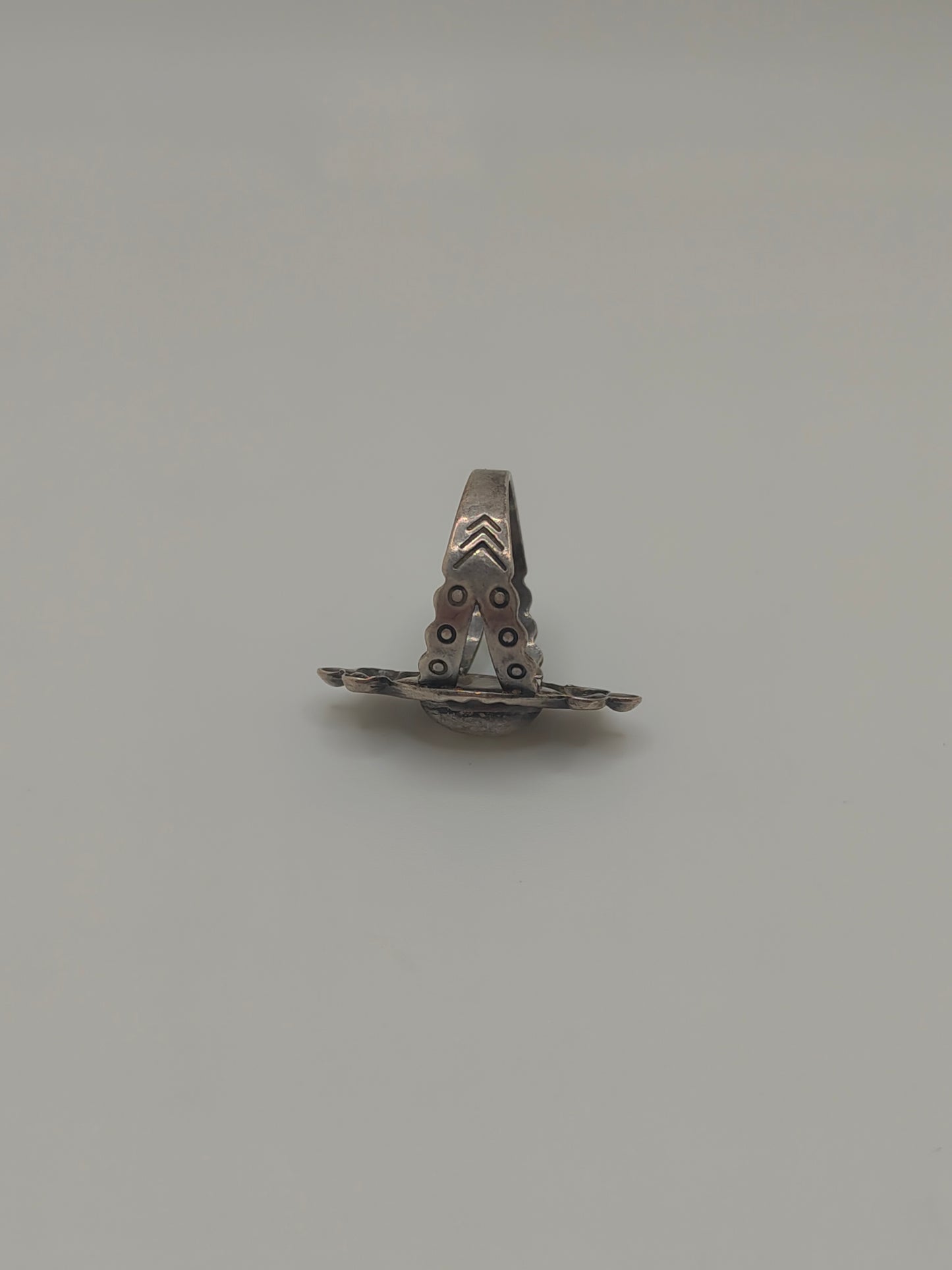 The Sanctum Eye — Sterling Silver Ring, Size 5 (3.94g)