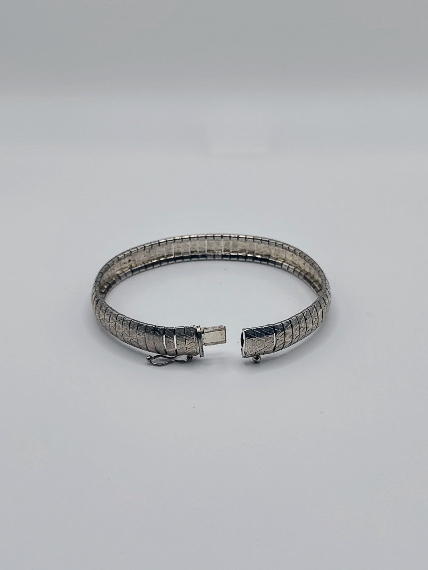 Silver Omega Bracelet
