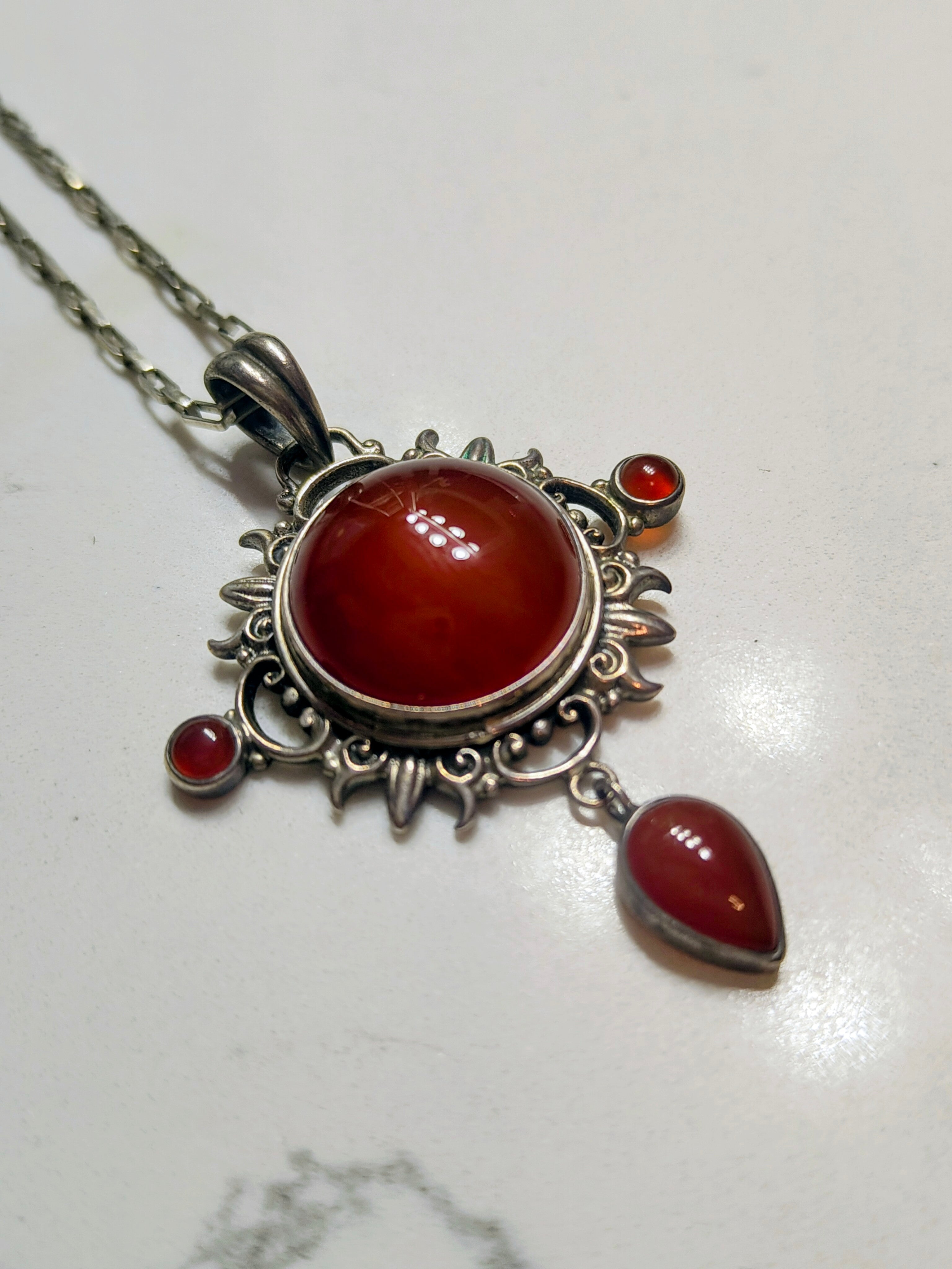 Carnelian Keeper Necklace